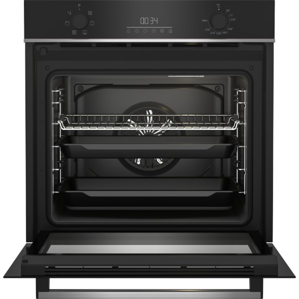 Фото - Комплект техники Beko Духовой шкаф + Варочная панель Beko BBIE133002XD + HII64400MT